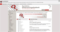 Desktop Screenshot of ondernemingsdatabank.indicator.nl
