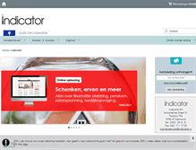 Tablet Screenshot of indicator.nl