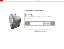 Tablet Screenshot of dossiers.indicator.nl